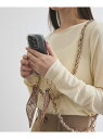【SALE/10%OFF】スカーフクロススマホチェーン ketty ケティ 福袋・ギフト・その他 その他 ネイビー グリーン ベージュ【RBA_E】【送料無料】...