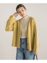 【SALE/30%OFF】【WEB限定】片畦Vネックカーデ≪手洗い可能≫ Droite lautreamont ドロワット・ロートレアモン トップス カーディガ...