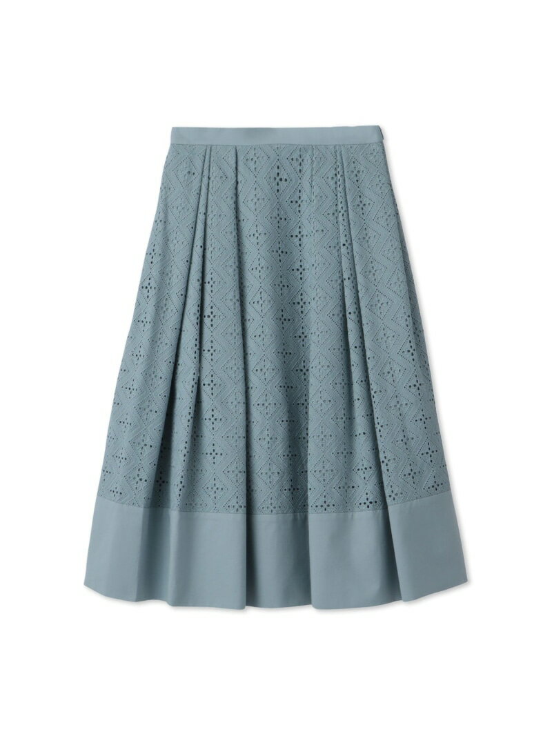 【SALE／50%OFF】コットンボーラーレーススカート LAUTREAMONT DE CLASSE ロートレアモン スカート その他のスカート ホワイト グリーン【RBA_E】【送料無料】[Rakuten Fashion]