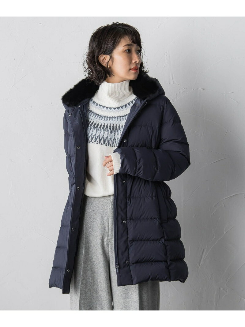 【SALE／15%OFF】【大きいサイズ】エアウォームダウン la.f... ラ・エフ ジャケット・アウター ダウンジャケット・ダウンベスト ブラック ネイビー ベージュ【RBA_E】【送料無料】[Rakuten Fashion]