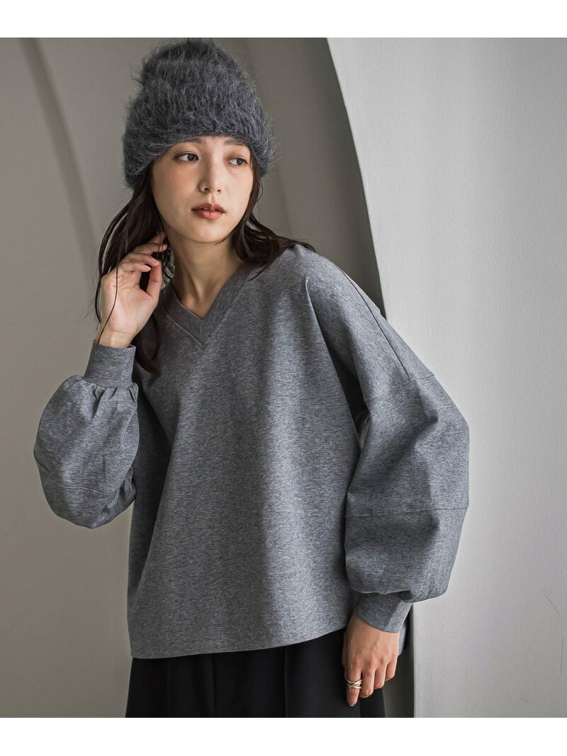 ライトボンディングジャージーVネックプルオーバー MAYSON GREY メイソングレイ トップス カットソー・Tシャツ グレー ブラック【送料無料】[Rakuten Fashion]