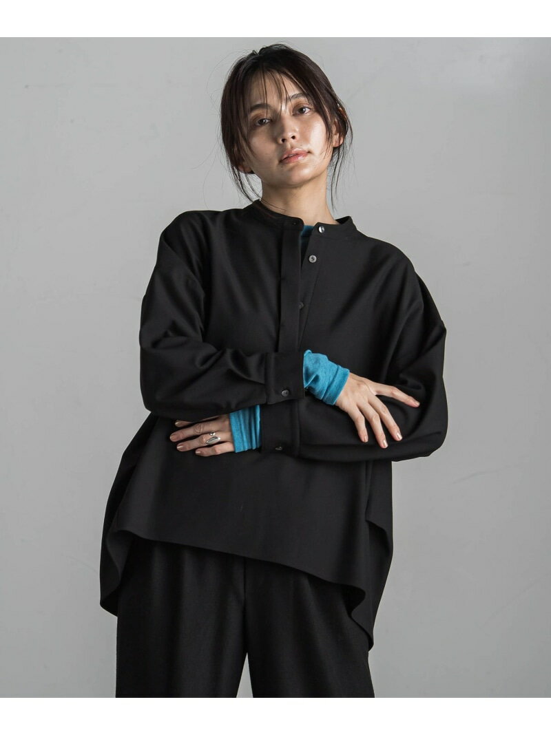 【SALE／10%OFF】【新色追加】サーモサキソニーバックタックスキッパーブラウス≪洗濯機で洗える≫ MAYSON GREY メイソングレイ トップス シャツ・ブラウス ブラック ベージュ グレー【RBA_E】【送料無料】[Rakuten Fashion]