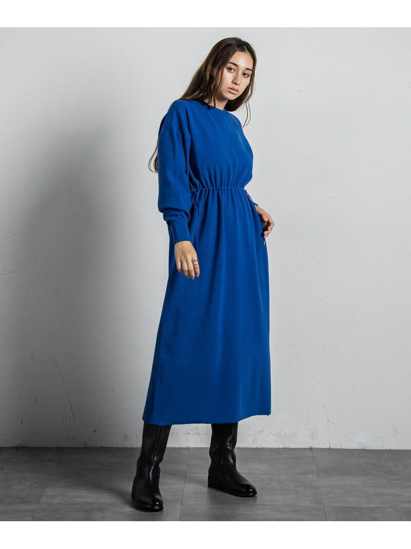 【SALE／50%OFF】ウエストドロストニットワンピース≪手洗い可能≫ MAYSON GREY メイソングレイ ワンピース・ドレス ワンピース ベージュ ブルー ブラック【RBA_E】【送料無料】[Rakuten Fashion]