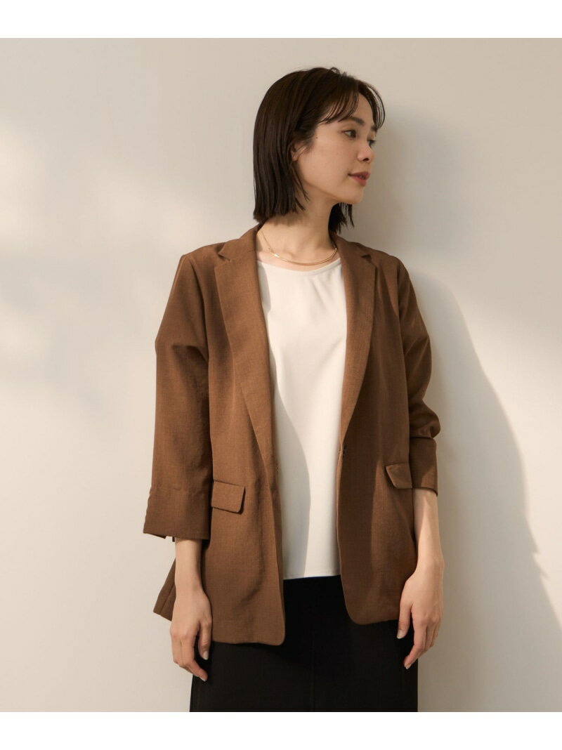 タンブラーブッチャーテーラードジャケット ketty ケティ ジャケット・アウター テーラードジャケット・ブレザー ブラウン ピンク【送料無料】[Rakuten Fashion]