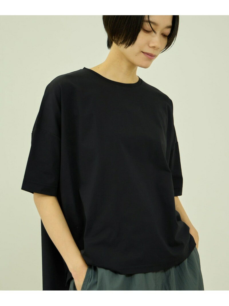 コットンソロナジャージプルオーバー VICKY ビッキー トップス カットソー・Tシャツ ホワイト ブラック ピンク ネイビー