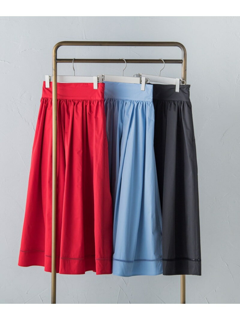 【SALE／10%OFF】タフタスカート≪手洗い可能≫ QUEENS COURT クイーンズコート スカート ロング・マキシスカート レッド ブラック ブルー【RBA_E】【送料無料】[Rakuten Fashion]のサムネイル
