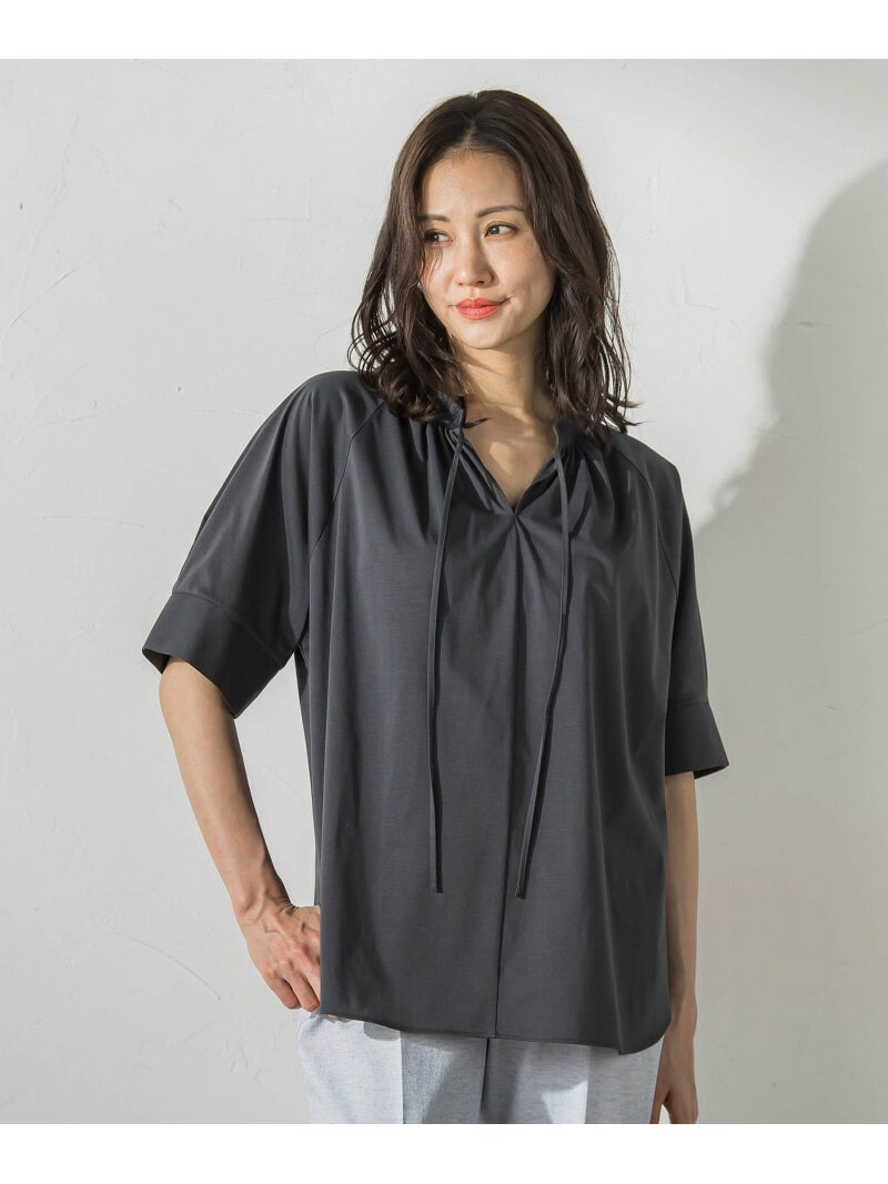 Rakuten - ブラウスカットソー LAUTREAMONT ロートレアモン トップス カットソー・Tシャツ グレー グリーン ブルー【送料無料】[Rakuten Fashion]
