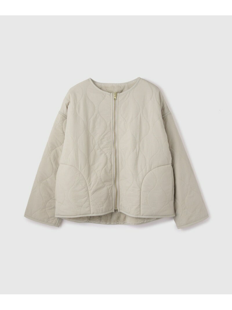 ひょうたんキルトリバーシブルZIPジャケット VICKY ビッキー ジャケット・アウター テーラードジャケット・ブレザー ブラック【送料無料】[Rakuten Fashion]