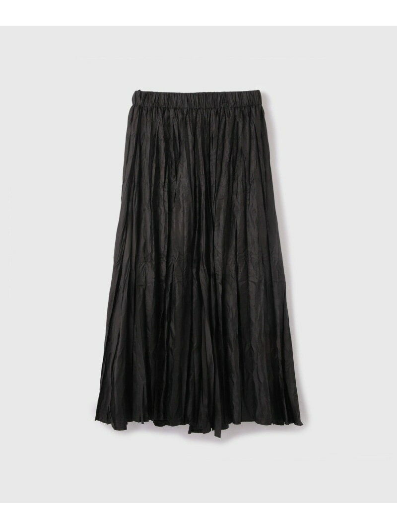 ワッシャーマットサテンプリーツスカート≪手洗い可能≫ VICKY ビッキー スカート その他のスカート ブラック ブラウン【送料無料】[Rakuten Fashion]