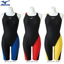 【SALE】MIZUNO ミズノ スイムウェア 女性用 レディース ハーフスーツ エクサースーツ 練習水着 N2MG2775【22AW】