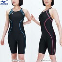MIZUNO ミズノ スイムウェア 女性用 レディース 競泳用ハーフスーツ ST Lala マスターズバック WORLD AQUATICS 国際水泳連盟 N2M...