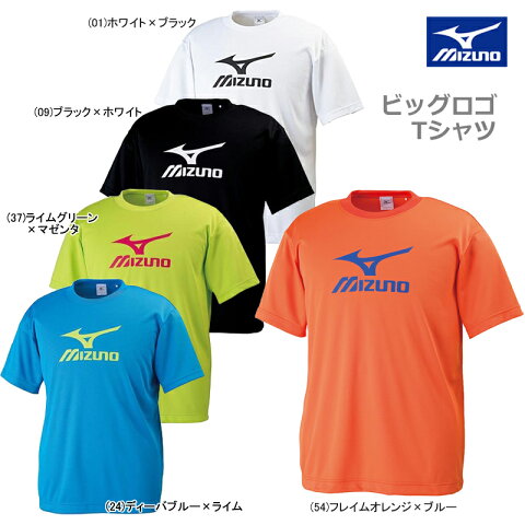 【あす楽対応】【30％OFF】MIZUNO ミズノ メンズ ビッグロゴ Tシャツ 半袖 吸汗速乾 トレーニング 32JA6155【19】