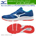 【あす楽対応】MIZUNO ミズノ イージーランLX ランニングシューズ トレーニング メンズ 男性用 2E相当 J1GE1818-02【18】