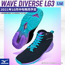 【SALE】 MIZUNO ミズノ ウエーブダイバース LG3 Ltd WAVE DIVERSE フィットネスシューズ 男女兼用 2E K1GF2175-09【21AW】