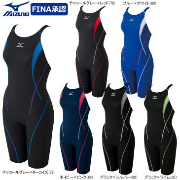 【あす楽対応】【セール期間中 新作25%OFF】MIZUNO(ミズノ)スイムウェア 女性用(レディース)マスターズ・競泳用水着 ハーフスーツ(オープン) Stream Aqutiva(ストリームアクティバ) N2MG6240【FINA承認】【17SS】◇