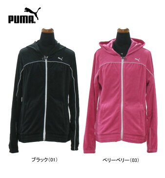 【旧モデル】【50％OFF】PUMA（プーマ）女性用（レディース）フィットネスウエア フーデットパイルジャケット（フード付きパーカー） 506685◇