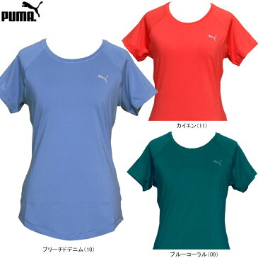 【Tシャツ均一セール】PUMA（プーマ）女性用（レディース）アクティブ トレーニング SS Tee 半袖 Tシャツ ドライ ストレッチ アジアサイズ513343【15FW】【メール便指定可能】◇