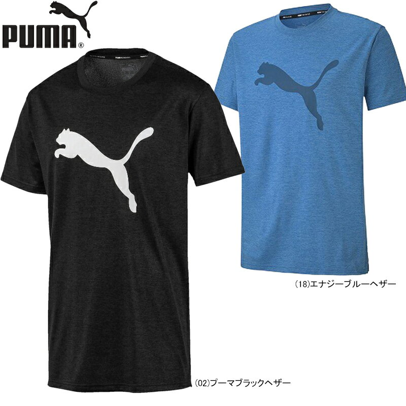 【あす楽対応】PUMA プーマ メンズ 男性用 スポーツ ランニング 半袖 トレーニングウェア FAVORITE ヘザー キャット SS Tシャツ 518821【21】