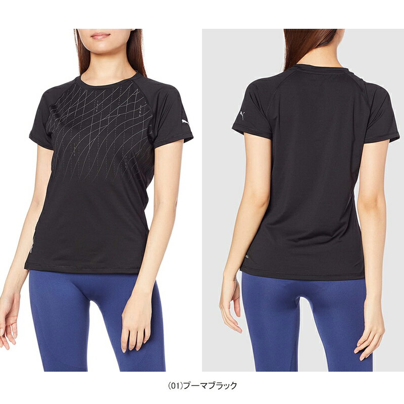 【あす楽対応】【30％OFF】PUMA プーマ レディース 女性用 スポーツ ランニング トレーニング フィットネス 半袖 グラフィック SS Tシャツ 519862【21】
