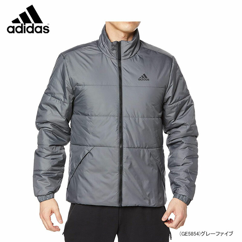 【あす楽対応】【25％OFF】adidas アディダス メンズ 男性用 ウェア BSC 3ストライプス インサレーション 中綿 ジャケット FXJ52【21】