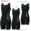 【SALE】speedo スピード スイムウェア レディース 女性用 フィットネス水着 Separates V ウイメンズセパレーツ5_ フルジップ SFW22...