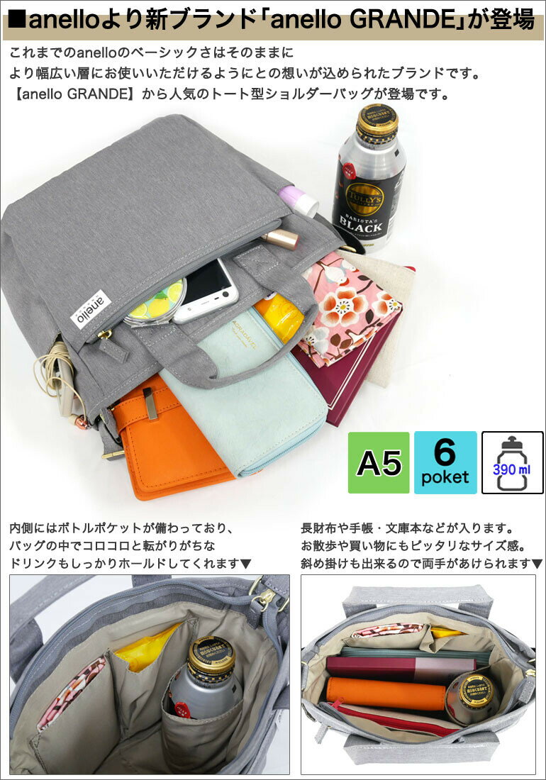 アネログランデ ショルダー バッグ ミニ ショルダーバッグ ミニトート レディース ...