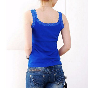 キャミソール レディース タンクトップ キャミ ランジェリー インナー セクシー ルームウェア ノースリーブ レース タンク シンプル 無地 下着 肌着 選べる カラー トップス リブ 編み 激安 プチプラ 薄手 チラ見せインナー