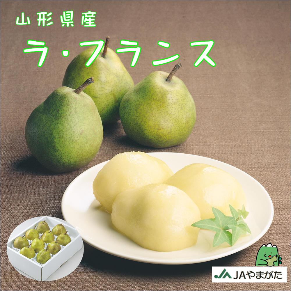 西洋梨 ラ・フランス 3kg 10～11玉 3L～2L 贈答 山形 上山 産地直送 果物 ギフト 山形農業協同組合のサムネイル