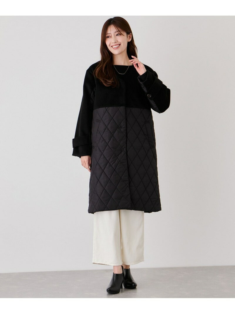 樂天商城 - 【SALE／30%OFF】ダイヤキルトドッキングコート JAYRO ジャイロ ジャケット・アウター その他のジャケット・アウター ネイビー ブラック グレー【RBA_E】【送料無料】[Rakuten Fashion]