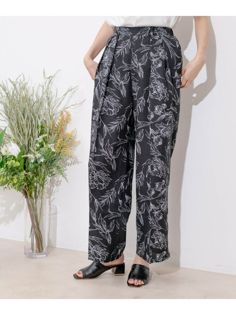 樂天商城 - 【SALE／50%OFF】ラインフラワータックパンツ JAYRO ジャイロ パンツ その他のパンツ ホワイト ブラック【RBA_E】[Rakuten Fashion]
