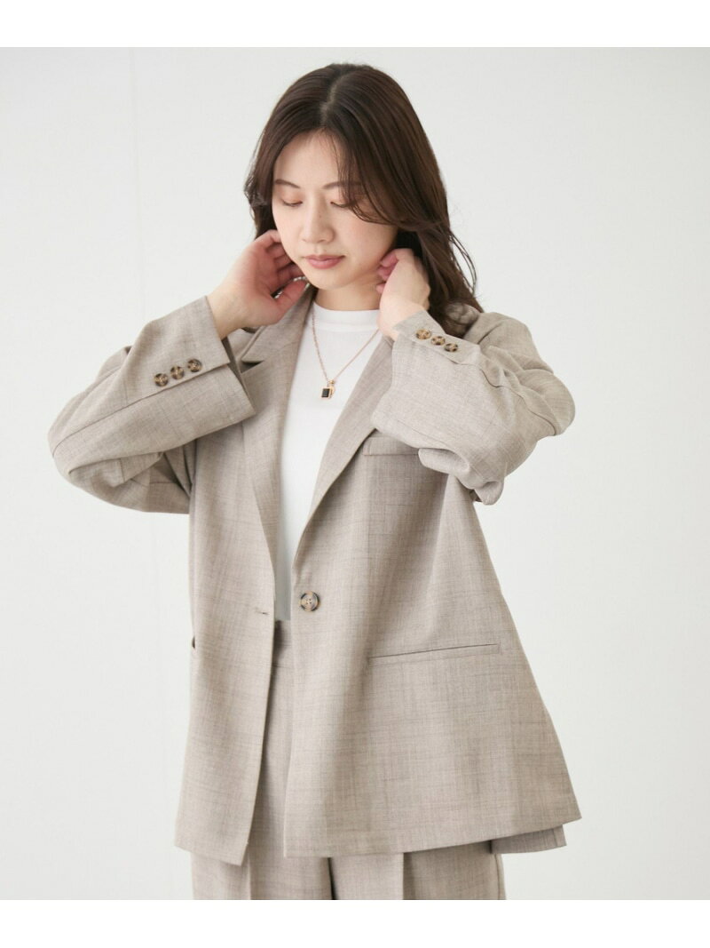 樂天商城 - 【SALE／20%OFF】リネンライクジャケット JAYRO ジャイロ ジャケット・アウター テーラードジャケット・ブレザー グレー ベージュ【RBA_E】【送料無料】[Rakuten Fashion]