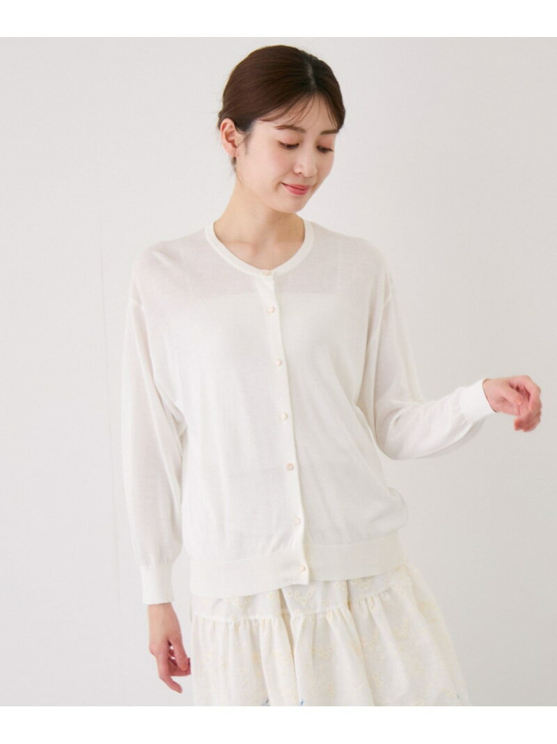 樂天商城 - 【SALE／20%OFF】ドロップショルダークルーネックカーディガン JAYRO ジャイロ トップス ニット ネイビー ブラック ホワイト ブルー オレンジ イエロー【RBA_E】【送料無料】[Rakuten Fashion]