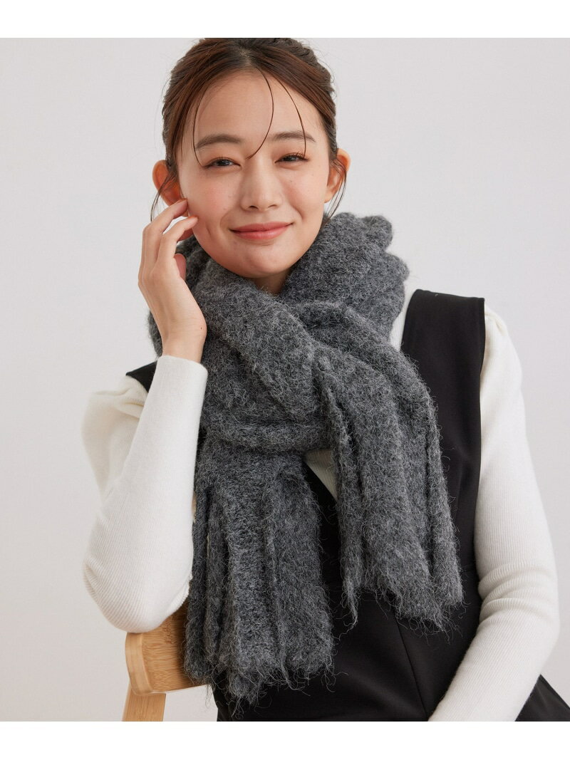 樂天商城 - 【SALE／70%OFF】ブラッシュドマフラー JAYRO ジャイロ ファッション雑貨 マフラー・ストール・ネックウォーマー ブラウン ベージュ グレー オレンジ【RBA_E】[Rakuten Fashion]