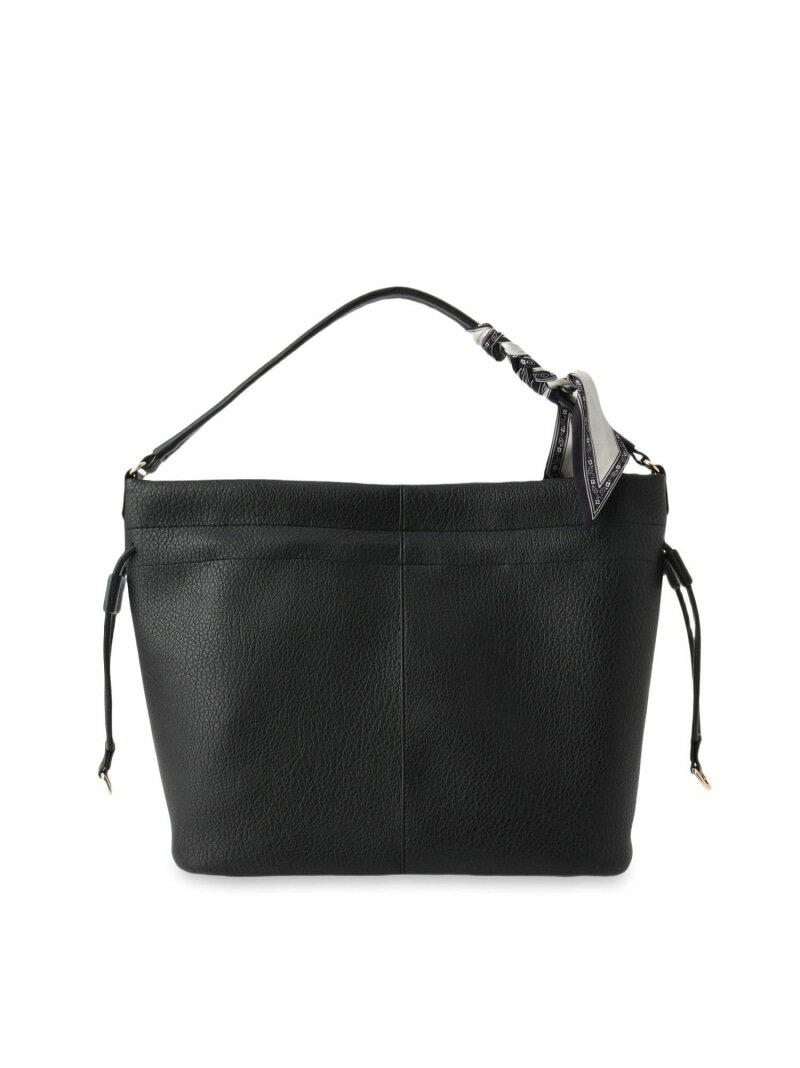 樂天商城 - 【SALE／20%OFF】スカーフ付巾着ワンショルダーバッグ JAYRO ジャイロ バッグ ショルダーバッグ ブラック ゴールド ベージュ ホワイト【RBA_E】【送料無料】[Rakuten Fashion]
