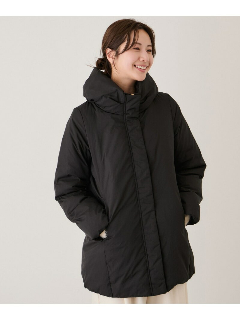 Down Coat - 【SALE／30%OFF】ナイロンマイクロタフタハーフ丈ダウン JAYRO ジャイロ ジャケット・アウター ダウンジャケット・ダウンベスト ブラック ホワイト ベージュ【RBA_E】【送料無料】[Rakuten Fashion]