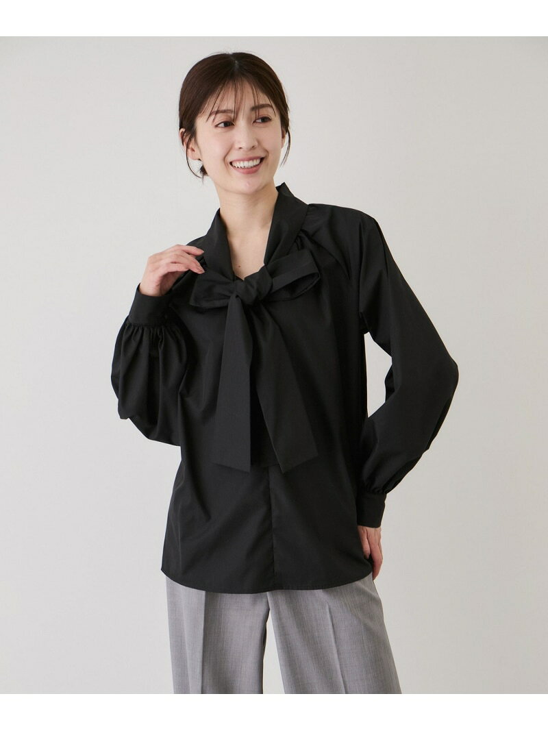 Other - 【SALE／30%OFF】2WAYボウタイリボンブラウス JAYRO ジャイロ トップス シャツ・ブラウス ブルー ブラック ホワイト【RBA_E】【送料無料】[Rakuten Fashion]