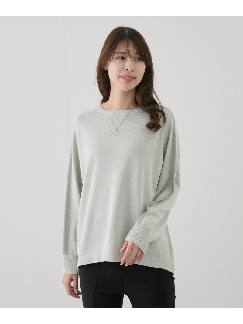樂天商城 - 【SALE／30%OFF】ラメ配色ニット JAYRO ジャイロ トップス ニット イエロー ホワイト ピンク【RBA_E】【送料無料】[Rakuten Fashion]