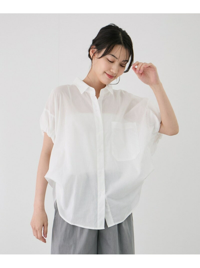 【SALE／30%OFF】袖口ゴムギャザーブラウス JAYRO ジャイロ トップス シャツ・ブラウス グリーン ブラウン ホワイト ブラック【RBA_E】【送料無料】[Rakuten Fashion]