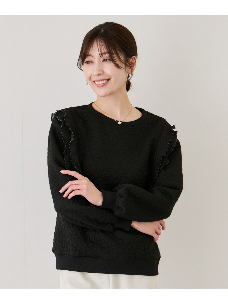 【SALE／30%OFF】型押しエンボス加工プルオーバー JAYRO ジャイロ トップス その他のトップス ブラック ホワイト【RBA_E】【送料無料】[Rakuten Fashion]