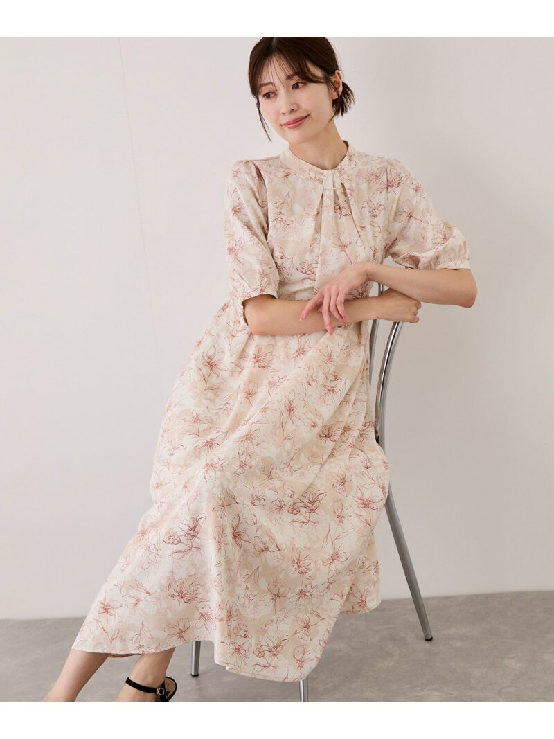 樂天商城 - 半袖ボウタイワンピース JAYRO ジャイロ ワンピース・ドレス ワンピース ブルー ピンク ホワイト ネイビー【送料無料】[Rakuten Fashion]