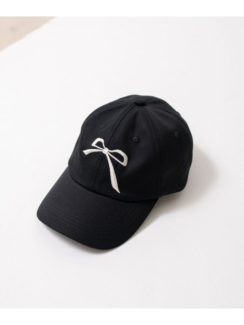 樂天商城 - 【SALE／50%OFF】リボン刺繍キャップ JAYRO ジャイロ 帽子 キャップ ホワイト ブラック【RBA_E】[Rakuten Fashion]