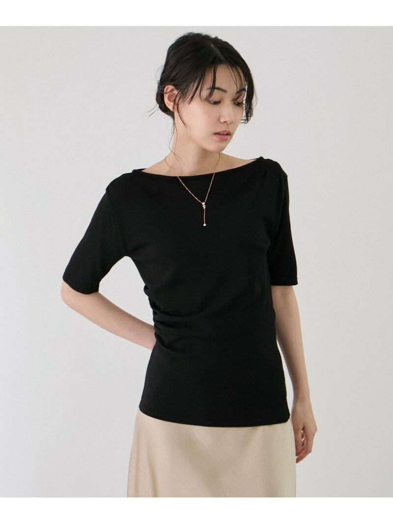 【SALE／20%OFF】ドレープニットプルオーバー JAYRO ジャイロ トップス ニット ワインレッド ホワイト ブラック【RBA_E】[Rakuten Fashion]のサムネイル