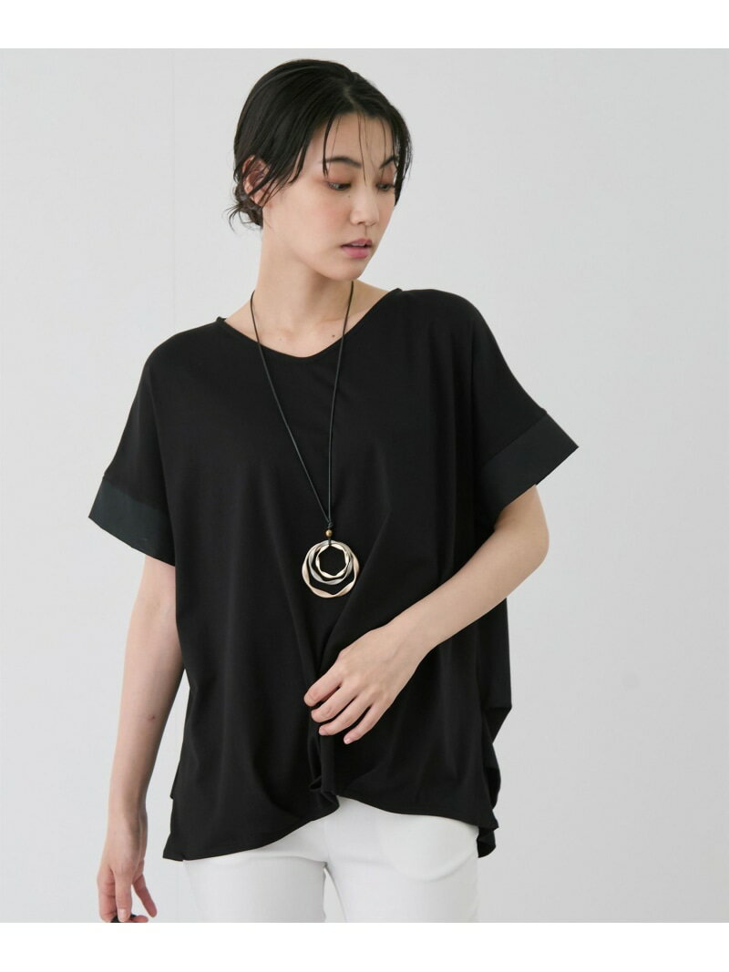 【SALE／30%OFF】ポンチ裾タックプルオーバー JAYRO ジャイロ トップス カットソー・Tシャツ グレー ブラック ピンク ホワイト【RBA_E】[Rakuten Fashion]