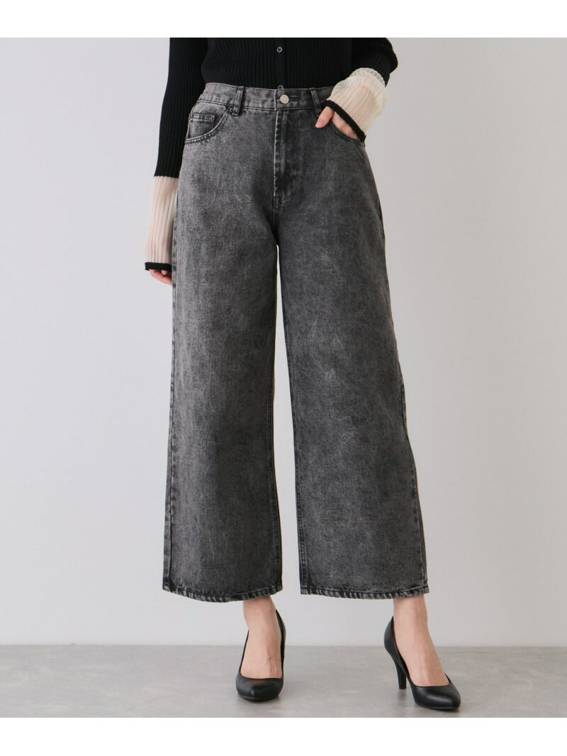 Short Pants - 【SALE／20%OFF】デニムワイドパンツ JAYRO ジャイロ パンツ ジーンズ・デニムパンツ ブラック ブルー【RBA_E】【送料無料】[Rakuten Fashion]