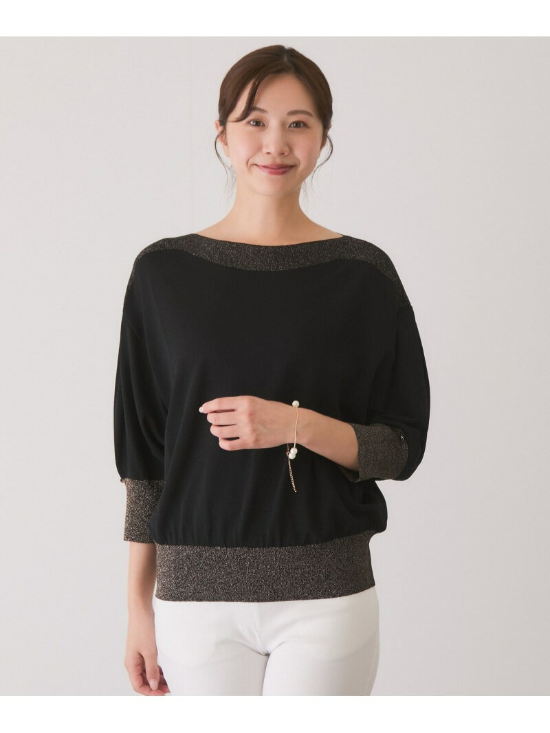 樂天商城 - 【SALE／30%OFF】7分袖パフスリーブニットプルオーバー JAYRO ジャイロ トップス ニット レッド ネイビー ホワイト グレー ブラック【RBA_E】[Rakuten Fashion]