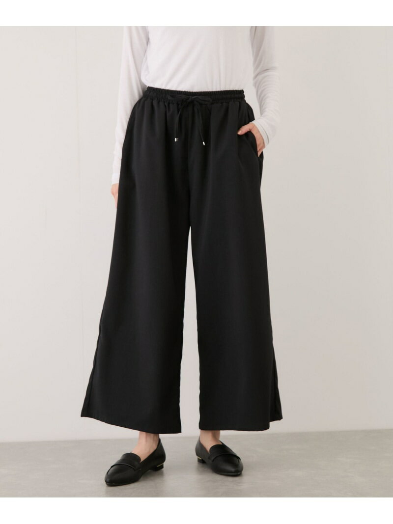 樂天商城 - 【SALE／10%OFF】リネンライクワイドパンツ JAYRO ジャイロ パンツ その他のパンツ ネイビー ブラック【RBA_E】[Rakuten Fashion]
