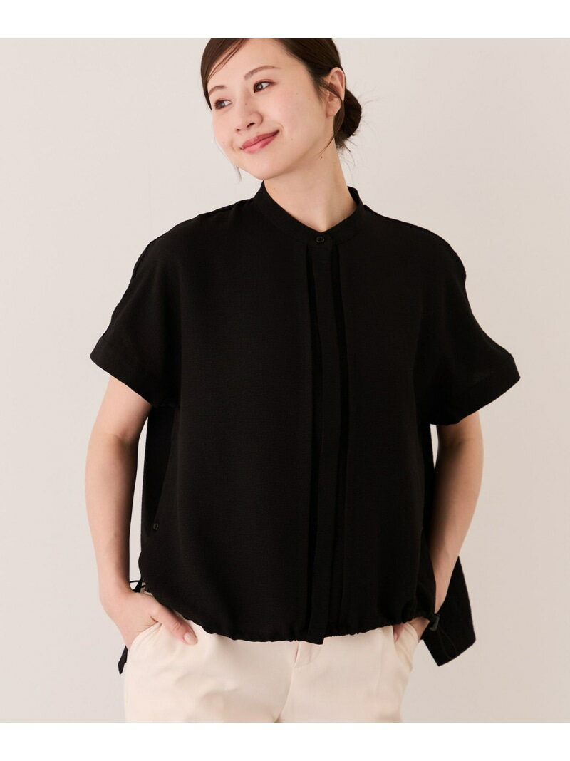 樂天商城 - 【SALE／20%OFF】サイドスリットバンドカラーシャツ JAYRO ジャイロ トップス シャツ・ブラウス ブルー ホワイト ブラック【RBA_E】【送料無料】[Rakuten Fashion]