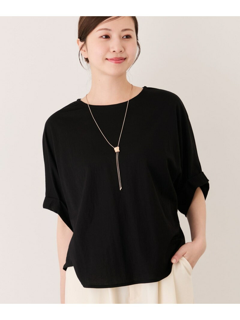 樂天商城 - 【SALE／20%OFF】バックタックドルマンプルオーバー JAYRO ジャイロ トップス カットソー・Tシャツ ベージュ ホワイト ブラック【RBA_E】【送料無料】[Rakuten Fashion]