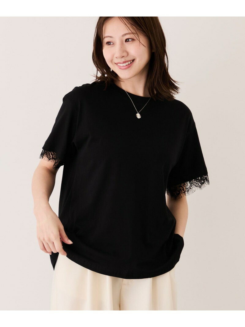 樂天商城 - 【SALE／30%OFF】バックスリットレース切替Tシャツ JAYRO ジャイロ トップス カットソー・Tシャツ ホワイト ブラック【RBA_E】【送料無料】[Rakuten Fashion]