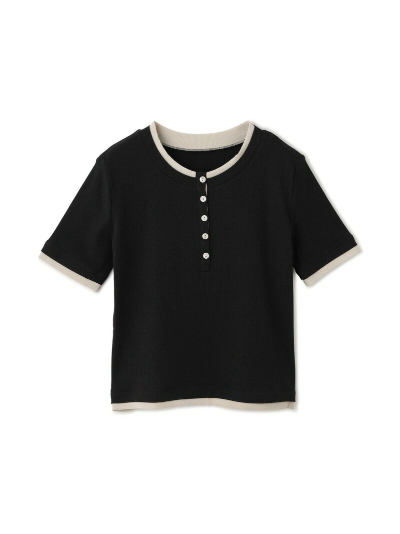 樂天商城 - テレコバイカラーヘンリープルオーバー JAYRO ジャイロ トップス カットソー・Tシャツ ブラウン ベージュ グレー ブラック【送料無料】[Rakuten Fashion]